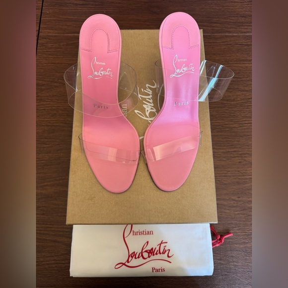 Christian Louboutin Shoes - Christian Louboutin Just Nothing Slide Sandal